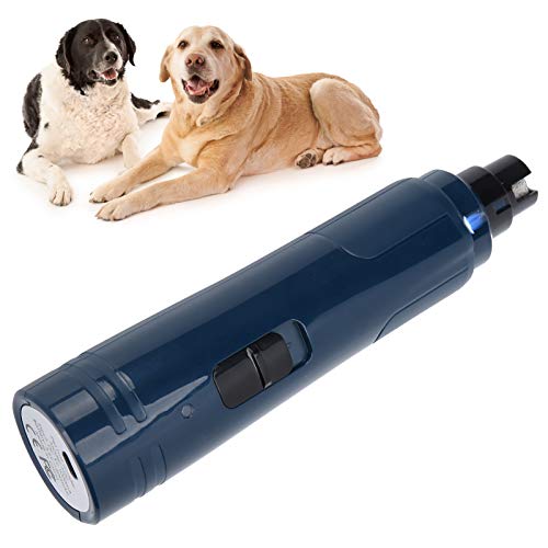 Febuliy Elektrischer Haustier-Nagelschleifer, tragbar, LED-Hundenageltrimmer, Pfotenpflege-Werkzeug, effizient, sicher, leise, für Hunde und Katzen, USB wiederaufladbar Febuliy Elektrischer Haustier-Nagelschleifer, tragbar, LED-Hundenageltrimmer, Pfotenpflege-Werkzeug, effizient, sicher, leise, für Hunde und Katzen, USB wiederaufladbar von Febuliy