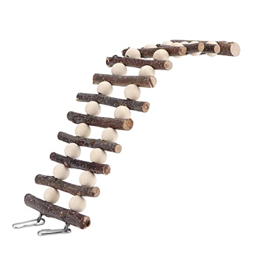 Febuliy Hamster Holzleiter Biegbares Kletterholz Spielzeug Perlen Kleine Haustiere Käfig Spielen Febuliy Hamster Holzleiter Biegbares Kletterholz Spielzeug Perlen Kleine Haustiere Käfig Spielen von Febuliy