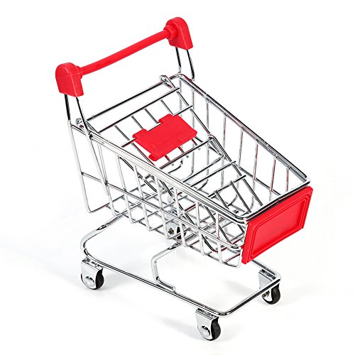 Febuliy Haustierspielzeugwachstum Trolley 3Colors Papagei Vogel Funny Intelligence Toy (Rot) von Febuliy