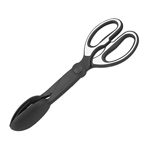 Febuliy Hundekatze Abfall Pooper Scooper Cleaner Halter robuste dauerhafte umweltfreundliche Material Blaues schwarzes Rosa für schnell einfache Reinigung Zuhause (Schwarz) von Febuliy