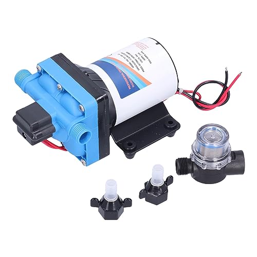 Febuliy Mikromembranpumpe DC Elektrischer Hochdruck -Schub -Selbstanlagenreinigung 11,3 l/min 3,0 gpm (F42-101-055-201) 24 V von Febuliy
