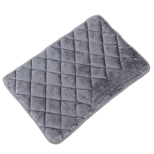 Febuliy Pet Crate Pad Soft Comfortable Memory Foam Massage Dog Bed Mat for Pets Dogs Cats Suitable for All Seasons (L) von Febuliy