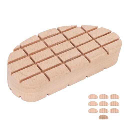 Febuliy Pferdehufpolster aus Holz, wasserdicht, atmungsaktiv, Kuhhuf-Trimmpolster für Kühe, Pferde von Febuliy