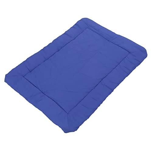 Febuliy Tragbares Hundebett, wasserdicht, faltbar, Ganzjahres-Hundematte für den Außenbereich, für Reisen, Camping, SUV (Blue) von Febuliy