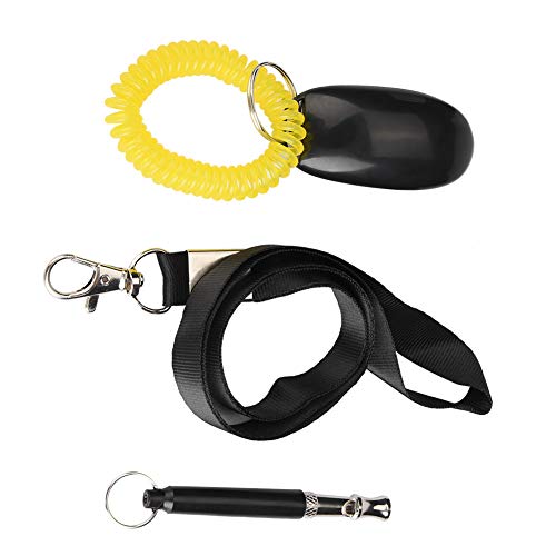 Febuliy Ultraschall -Hundetraining Whistle Set mit Clicker und Lanyard für den perfekten Befehlsunterricht Febuliy Ultraschall -Hundetraining Whistle Set mit Clicker und Lanyard für den perfekten Befehlsunterricht von Febuliy