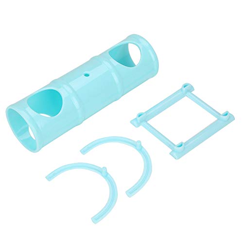 Tiertunnelübung Wippe Play Tube Haustierspielzeug für Hamster Kaninchenfrettchen (Blau) von Febuliy