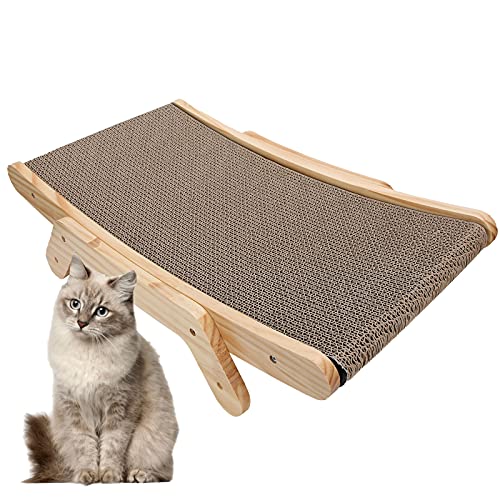 VERSCHLEIßFEST Haustier Wellpappe Spielzeug Katze Kratzbrett Bett Hängematte 21,7 x 12,6 x 4,3 Zoll VERSCHLEIßFEST Haustier Wellpappe Spielzeug Katze Kratzbrett Bett Hängematte 21,7 x 12,6 x 4,3 Zoll von Febuliy