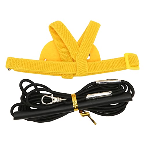 Vogelgeschirr, elastisches Flugleinen-Trainingsseil für Papageien, angenehme Outdoor-Aktivitäten (XS) von Febuliy