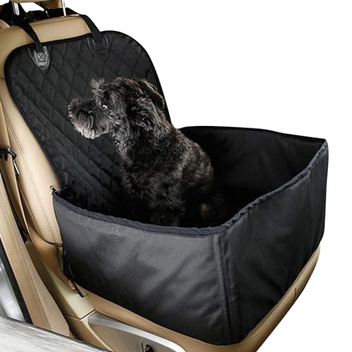 Autositze für Hunde – Hunde-Sitzerhöhung, Hundeautositz für kleine, mittelgroße Hunde, Hundeerhöhung, Haustier-Autositz, Reisebett mit Sicherheitsgurt für Haustiere Fecfucy von Fecfucy
