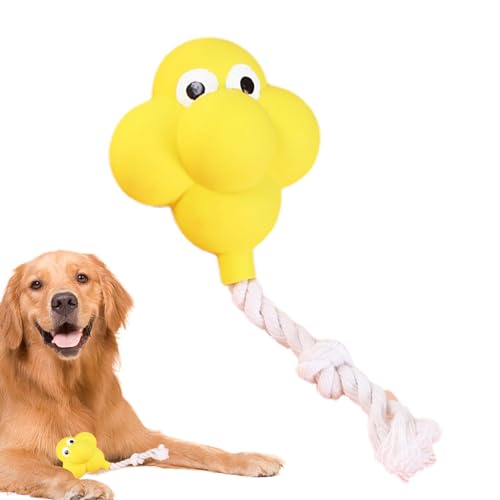 Fecfucy Latex-Hundespielzeug für kleine Hunde, quietschendes Spielzeug zum Apportieren, Quietschspielzeug aus Latex, kleine quietschende Bälle, Haustierzahnung, Gummi, weich, Kauspielzeug für kleine, von Fecfucy