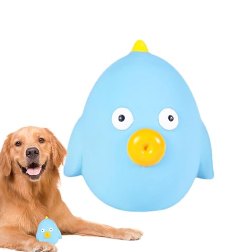 Fecfucy Latex-Hundespielzeug für kleine Hunde – Gummi-Hundespielzeug für kleine Hunde, quietschende Bälle für Hunde, quietschendes Spielzeug, Kauspielzeug, Haustier-Beißspielzeug, weiches von Fecfucy