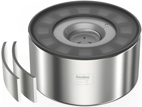 Feedoo 3,8 l Edelstahl-Wassernapf, doppellagige Isolierung, spritzwassergeschützter Pfotendeckel, rutschfeste Gummiunterseite, leicht zu reinigen, 3,8 l Fassungsvermögen für große Hunde Feedoo 3,8 l Edelstahl-Wassernapf, doppellagige Isolierung, spritzwassergeschützter Pfotendeckel, rutschfeste Gummiunterseite, leicht zu reinigen, 3,8 l Fassungsvermögen für große Hunde von Feedoo