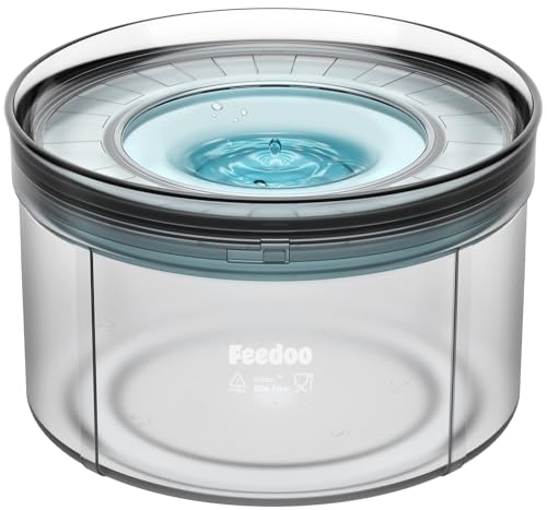 Feedoo Wassernapf für Hunde, 3,6 l, kein Verschütten, Tritan, BPA-frei, auslaufsicher, kein Spritzen, Wassernapf mit rutschfester Matte, langsamer Wassernapf für unordentliche Trinker Feedoo Wassernapf für Hunde, 3,6 l, kein Verschütten, Tritan, BPA-frei, auslaufsicher, kein Spritzen, Wassernapf mit rutschfester Matte, langsamer Wassernapf für unordentliche Trinker von Feedoo