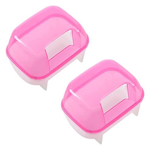 Feeuid 2 x Pet Hamster Bad Rosa 10 x 7 x 7 cm Feeuid 2 x Pet Hamster Bad Rosa 10 x 7 x 7 cm von Feeuid