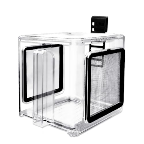 Feeuid Zucht Box für Aquarienfische Fish Tank Fish Spawning Hatching Box Zuchtkasten Reproduktionsraum Small von Feeuid