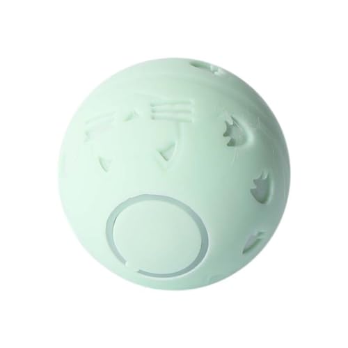 Fegtrtyoa Crazy Ball Interaktives Katzenspielzeug Selbstbewegliches Kätzchen Springballspielzeug Vibrationssensor Katzenspiel Spielzeug Katzenzubehör von Fegtrtyoa
