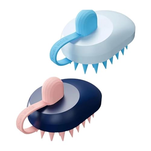Fegtrtyoa Kopfhautmassagebürste, Ergonomische Shampoo-Bürste für die Kopfhaut, Waschzubehör, Mehrzweck-Massagekamm für Zuhause A Fegtrtyoa Kopfhautmassagebürste, Ergonomische Shampoo-Bürste für die Kopfhaut, Waschzubehör, Mehrzweck-Massagekamm für Zuhause A von Fegtrtyoa