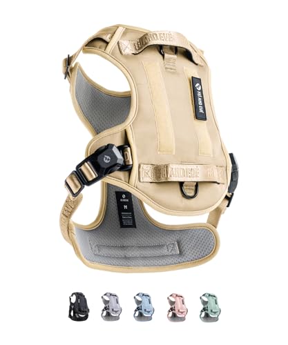 Fei & Eve MagEase Hundegeschirr, 3-Sekunden-Magnetschnallen, 3-Punkt-No-Pull-Kontrolle, strapazierfähiges 900D-Nylon, doppelte Sicherheitsgriffe, atmungsaktives Netzgewebe, verstellbare Passform Fei & Eve MagEase Hundegeschirr, 3-Sekunden-Magnetschnallen, 3-Punkt-No-Pull-Kontrolle, strapazierfähiges 900D-Nylon, doppelte Sicherheitsgriffe, atmungsaktives Netzgewebe, verstellbare Passform von Fei and Eve