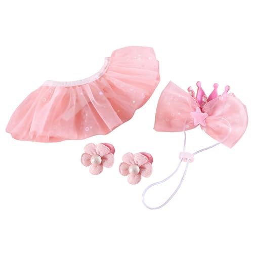 FeiYeup Katzenhut, Bandana-Set für Geburtstagsparty, Kostüm, Kopfbedeckung, kleine Hunde, Festival, Party, Requisiten, Prinzessinnenanzug, Zubehör FeiYeup Katzenhut, Bandana-Set für Geburtstagsparty, Kostüm, Kopfbedeckung, kleine Hunde, Festival, Party, Requisiten, Prinzessinnenanzug, Zubehör von FeiYeup