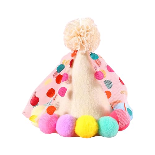 FeiYeup Katzenhut, Bandana-Set für Geburtstagsparty, Kostüm, Kopfbedeckung, kleine Hunde, Festival, Party, Requisiten, Prinzessinnenanzug, Zubehör FeiYeup Katzenhut, Bandana-Set für Geburtstagsparty, Kostüm, Kopfbedeckung, kleine Hunde, Festival, Party, Requisiten, Prinzessinnenanzug, Zubehör von FeiYeup