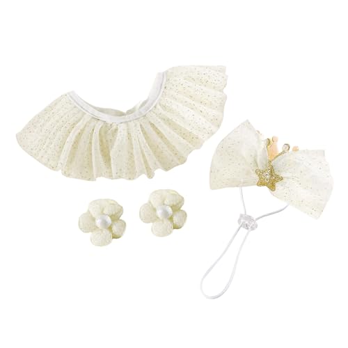 FeiYeup Katzenhut, Bandana-Set für Geburtstagsparty, Kostüm, Kopfbedeckung, kleine Hunde, Festival, Party, Requisiten, Prinzessinnenanzug, Zubehör FeiYeup Katzenhut, Bandana-Set für Geburtstagsparty, Kostüm, Kopfbedeckung, kleine Hunde, Festival, Party, Requisiten, Prinzessinnenanzug, Zubehör von FeiYeup