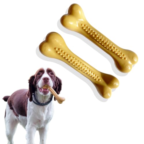 Feixun Nylon Hundespielzeug, Nylon, Knochenform, Nylon, Kauspielzeug, 15,2 cm, 2 Stück von Feixun