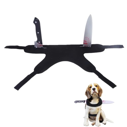 Feizikaw Haustier-Halloween-Kostüm für Hunde & Katzen - Süßes Tier-Dress-Up-Party-Outfit mit weichem Komfort-Design​ (23x20x8cm) von Feizikaw
