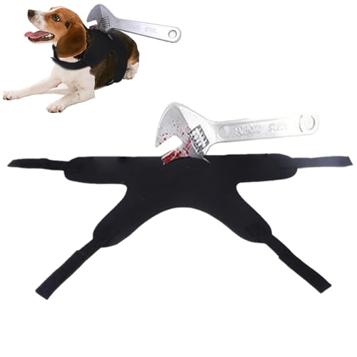 Feizikaw Haustier-Halloween-Kostüm für Hunde & Katzen - Süßes Tier-Dress-Up-Party-Outfit mit weichem Komfort-Design​ (23x20x8cm) von Feizikaw
