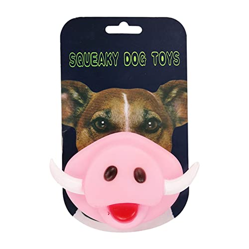Feizikaw Hundespielzeug Puppy Kauspielzeug für Hundespielzeug Vinyl klingendes Halloween Hund Stimme Schnauze (One Size) von Feizikaw