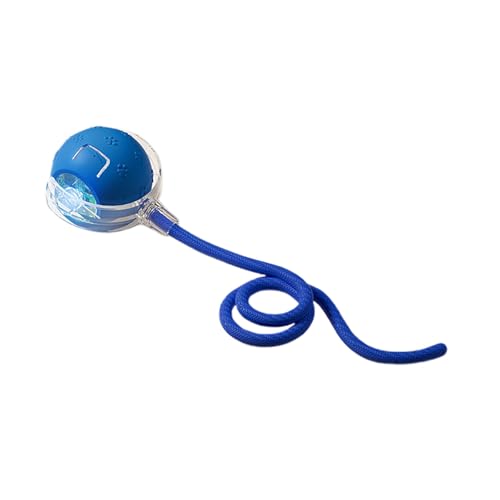 Feizikaw Interaktives Vogelsingen-Katzentoy – Spielball mit echten Vogelgeräuschen, Katzepuzzle-Futterspender, Katzenball interaktiver spielball mit Schwanz für Katzen und Hunde (Blau) von Feizikaw
