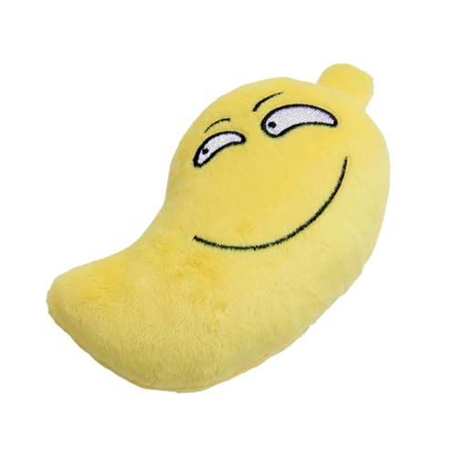 Feizikaw Kauspielzeug Hund Unzerstörbar Interaktive Form Hund Kauen Squeezing Pet Spielzeug Für Gesundheit Langlebig (Orange, 13x7.5x4cm) von Feizikaw