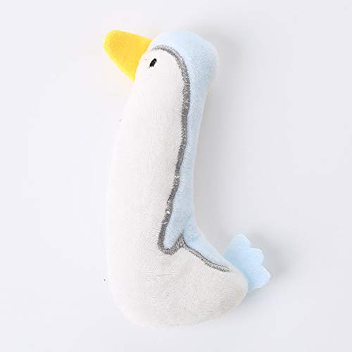 Feizikaw Kauspielzeug Hunde Liefert Hunde Haustiere Interaktives Katze Haustiere Treten Haustierspielzeug (White, One Size) von Feizikaw