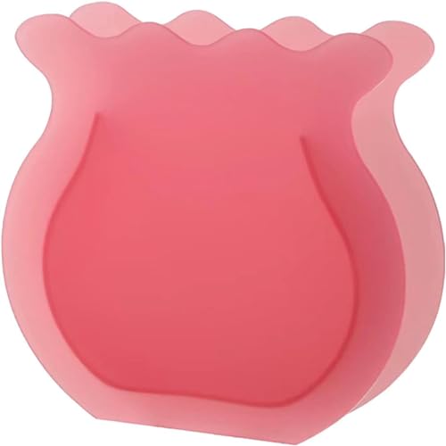 Flower Pot „Klare Acryl-Aquariumvase, modernes kleines Desktop-Aquarium für, Büro, Wohnheim, langlebiges, verdicktes Design mit glatter Oberfläche“ (D, One Size) von Feizikaw