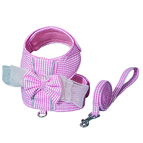 FuttersäUle Mit SchutzkäFig Haustier-Leine, Weste, Katze, universeller Brustgurt, Hundeleine, Hundezubehör, für Spaziergänge mit der Katze, für Spaziergänge mit dem Hund (A) von Feizikaw