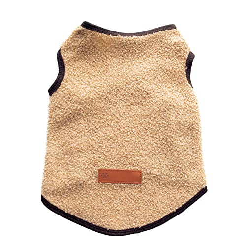 Feizikaw Hundekleid Hunde-Wintermantel-Jacke für kleine mittelgroße Hunde verdicken Hundemantel Windjacke Welpen-Winterkleidung für kaltes Wetter Schneetag Geschenk für Hundepullover Urlaub (A, XS) von Feizikaw