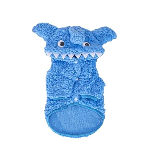 Hundekleider Haustier Halloween Cartoon Kostüm Hund mit entzückendem Design (Blue, XXL) von Feizikaw
