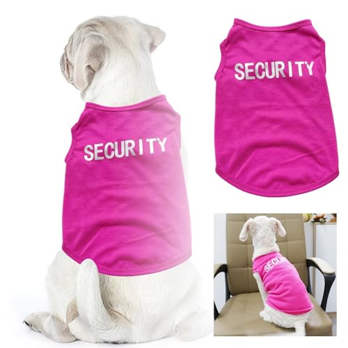 Hundekleider Trendige Hundebekleidung: Halten Sie Ihren Welpen mit unserer Must-Have-Haustierbekleidung cool und stylisch – mit Dieser Weste für Frühling und Sommer! (C, 30cm) von Feizikaw