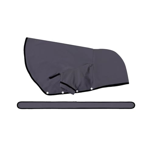 Hundekleidung Kleine Hunde Haustierkleidung Haustier Bademantel für nach dem Bad Effiziente Wasseraufnahme Hund Katze Handtuch Mantel (Grey, S) von Feizikaw