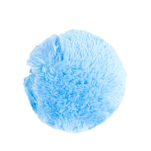 Hundespielzeug Welpe Active Rolling Grounder 2024 Angstaktiv mit automatischer Bewegung Active Grounder Bowling für Hunde Interaktives selbstbewegliches Bowlingspielzeug für große und (Blue, One Size) von Feizikaw