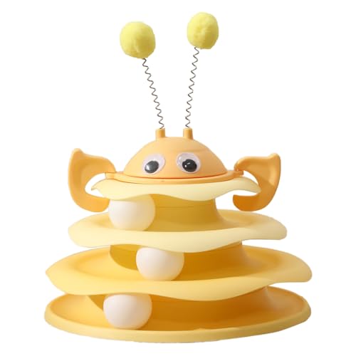 Kauspielzeug für Welpen Be E & Ice Cat Play Disk, selbstunterhaltendes, interaktives Spielzeug für Katzen, robuste Konstruktion aus Kunststoff und Metall, 4 Farboptionen (24 x 24,5 (B, 26.5x24x24cm) Kauspielzeug für Welpen Be E & Ice Cat Play Disk, selbstunterhaltendes, interaktives Spielzeug für Katzen, robuste Konstruktion aus Kunststoff und Metall, 4 Farboptionen (24 x 24,5 (B, 26.5x24x24cm) von Feizikaw