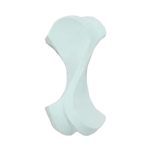 Kauspielzeug für Welpen Kauspielzeug für Hunde für Aggressive Kauer. Robustes, Starkes Naturkautschuk-Haustierknochenspielzeug für große Hunde, zur Reinigung der Backenzähne (B, One Size) von Feizikaw