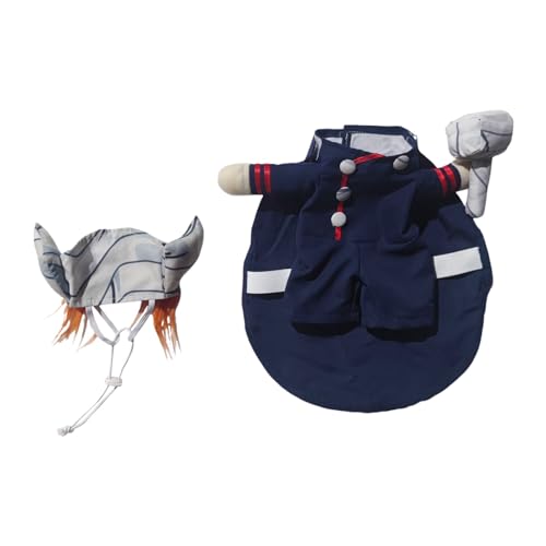 Vêtements Pour Animaux de Compagnie Haustier-Parodie-Änderungsoutfit, passende lustige Outfit-Haustierkleidung (A, XL) von Feizikaw