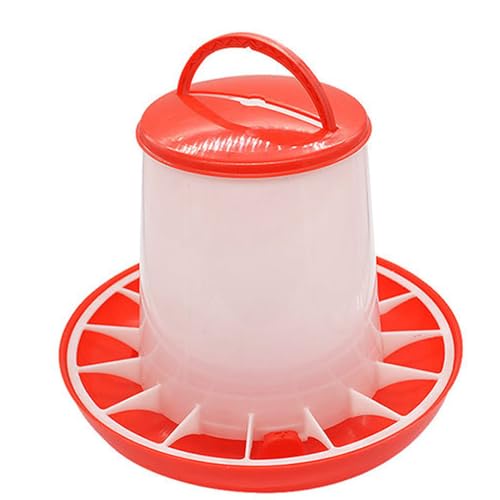 Vogelfutterspender Zum AufhäNgen Kükenfutter- und Tränkeset, Tränke für Hühnerbabys, Hühner-Set zum Aufhängen, Geflügeltränke, Wachtelfutterspender, kleiner Stallwasserspender für Hühner (White, 18cm) Vogelfutterspender Zum AufhäNgen Kükenfutter- und Tränkeset, Tränke für Hühnerbabys, Hühner-Set zum Aufhängen, Geflügeltränke, Wachtelfutterspender, kleiner Stallwasserspender für Hühner (White, 18cm) von Feizikaw