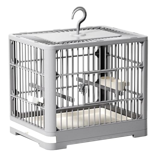 VogelhäUser FüR DraußEn Vogelkäfig Reisevogelkäfig Tragbarer Vogel | Kleine Vögel Leichter Papageienkäfig Mit Stehender Stange Abnehmbarer Tabletthakengriff Einfacher Transport Vogel (C, 30x23x26cm) VogelhäUser FüR DraußEn Vogelkäfig Reisevogelkäfig Tragbarer Vogel | Kleine Vögel Leichter Papageienkäfig Mit Stehender Stange Abnehmbarer Tabletthakengriff Einfacher Transport Vogel (C, 30x23x26cm) von Feizikaw