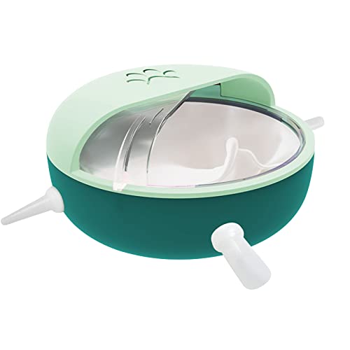 Felenny Neugeborenes Welpen Kätzchen Milch Feeder Silikon Silikon Stillgerät mit Nippel Pet Milk Feeder, Pet Self Feeding Device für Kätzchen Welpen Kaninchen Lamm von Felenny