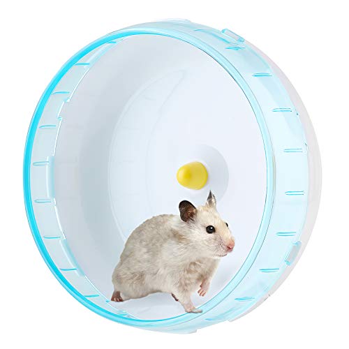 Felenny Silent Hamster Laufrad Haustier Heimtrainer Spielzeugkäfig Zubehör Geeignet für Chinchillas Maus Andere Kleintiere (Halterung Nicht Enthalten) von Felenny