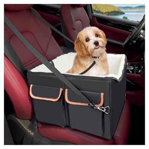 Hund Autositz,Sicherer Rücksitz für kleine und mittlere Hunde mit verbesserten Karabinern, rutschfestem und schmutzabweisendem Hundekorb für Zwei kleine und mittlere Hunde bis 20 kg Hund Autositz,Sicherer Rücksitz für kleine und mittlere Hunde mit verbesserten Karabinern, rutschfestem und schmutzabweisendem Hundekorb für Zwei kleine und mittlere Hunde bis 20 kg von Felenny