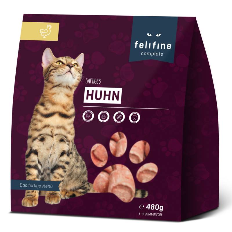 Felifine Complete Nuggets Huhn - 5 x 480 g von Felifine