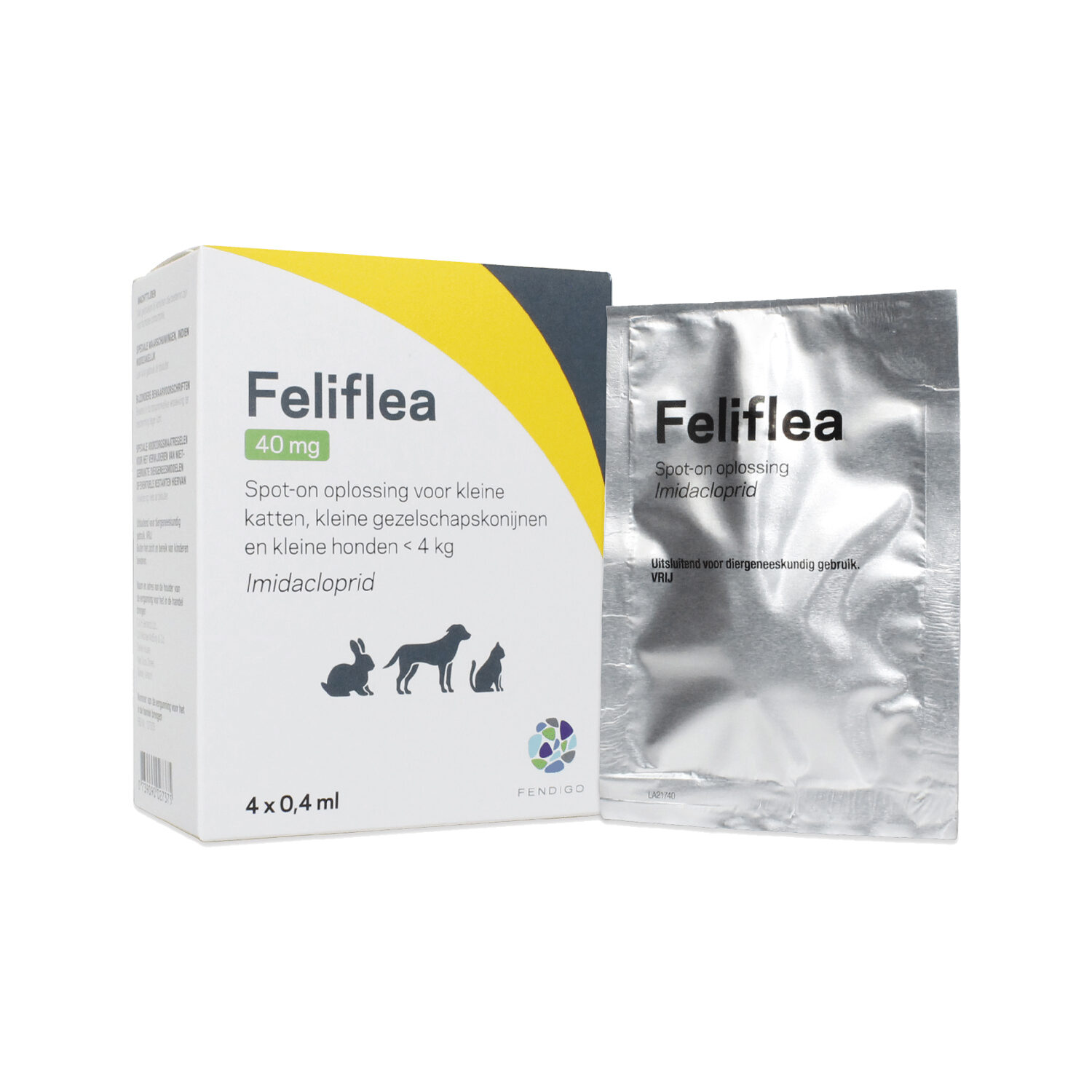 Feliflea 40 Spot-on - 4 x 0,4 ml von Feliflea