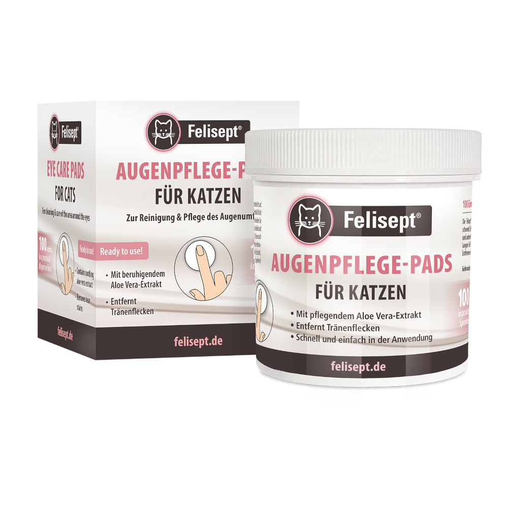 Felisept Augenpflege Pads - 100 Pads Felisept Augenpflege Pads - 100 Pads von Felisept